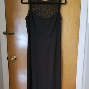 Prom Dress Long Black Lace Dress